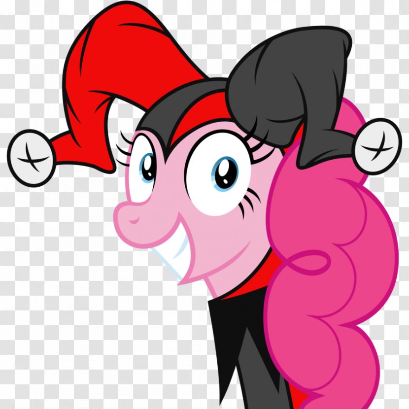 Pinkie Pie Rainbow Dash Twilight Sparkle Applejack Rarity - Heart - Harlequin Transparent PNG