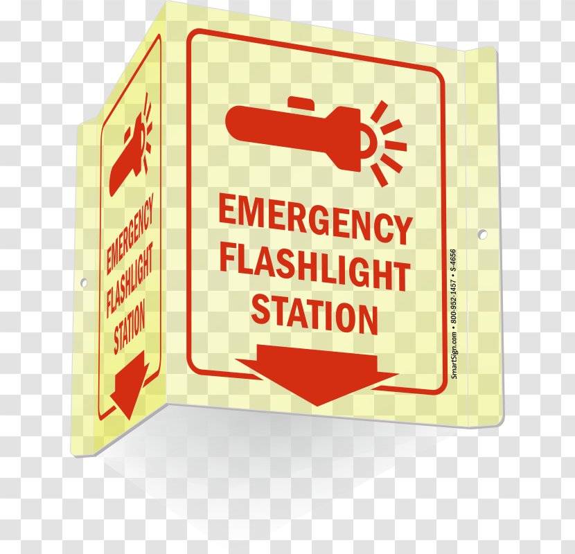 Flashlight Emergency Survivalism Signage Eyewash - Brand - Fire Glow Transparent PNG