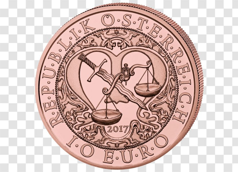 Austria Bullion Coin Guardian Angel - 10 Euro Note Transparent PNG