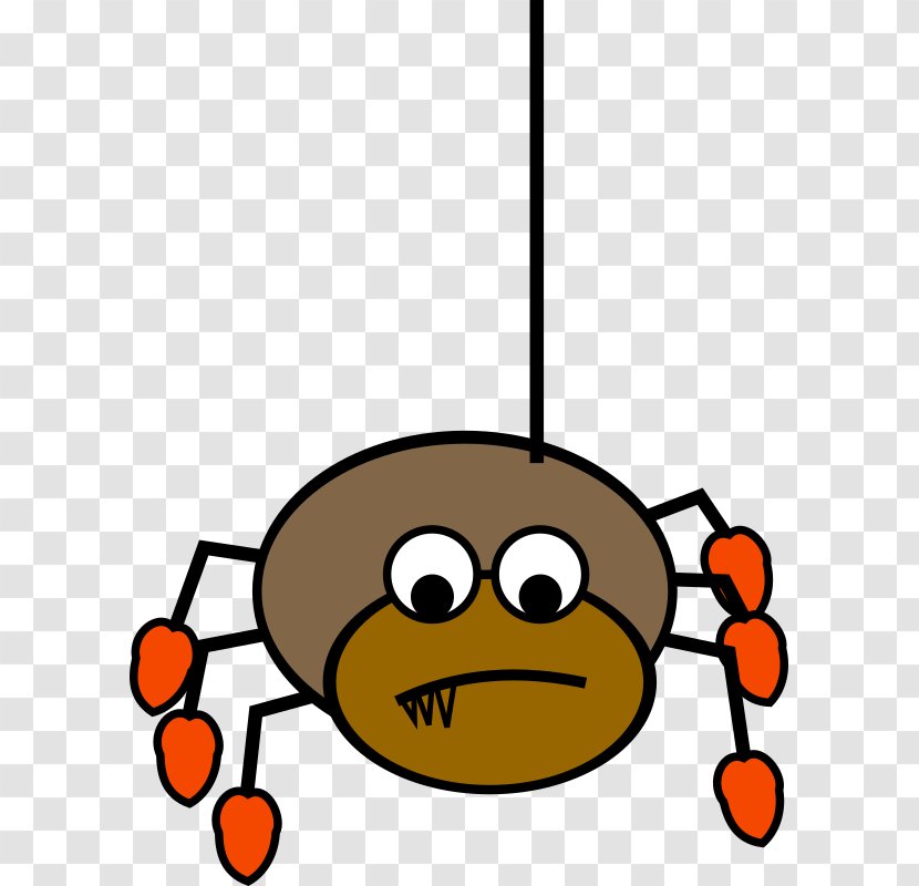 Spider Line Art Clip - Blog Transparent PNG