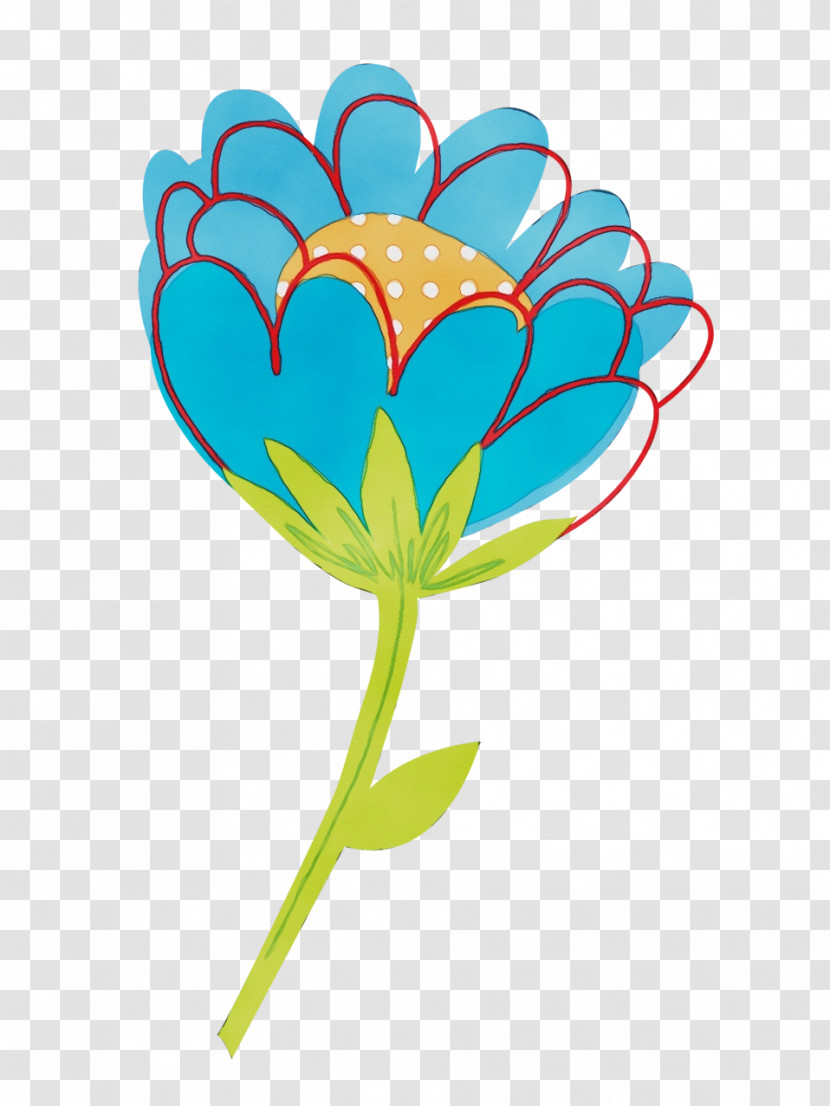 Blue Flower Transparent PNG