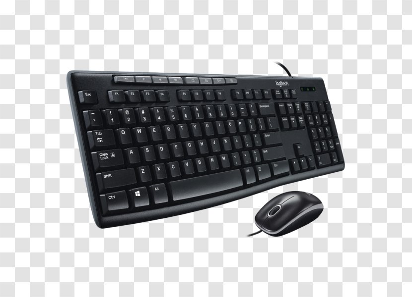 Computer Keyboard Mouse Logitech Wireless Optical - Typing Transparent PNG