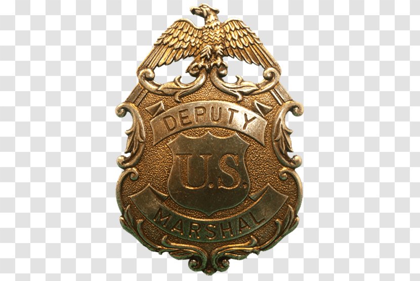 Police United States Marshals Service Sheriff American Frontier Badge - Texas Ranger Division - Cowboy Transparent PNG