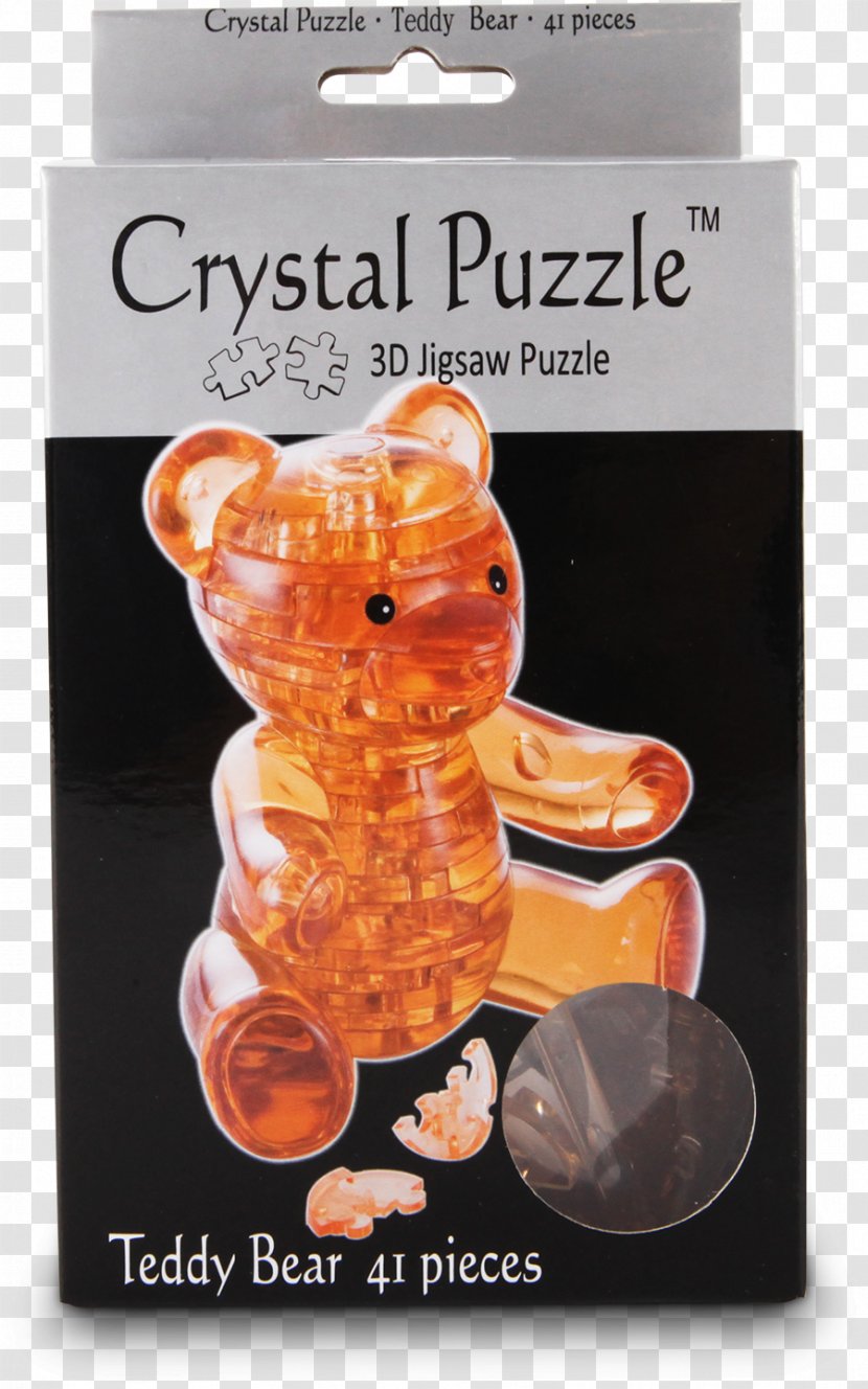 Puzzle Game Three-dimensional Space Toy Crystal - Cartoon - BEAR 3D Transparent PNG