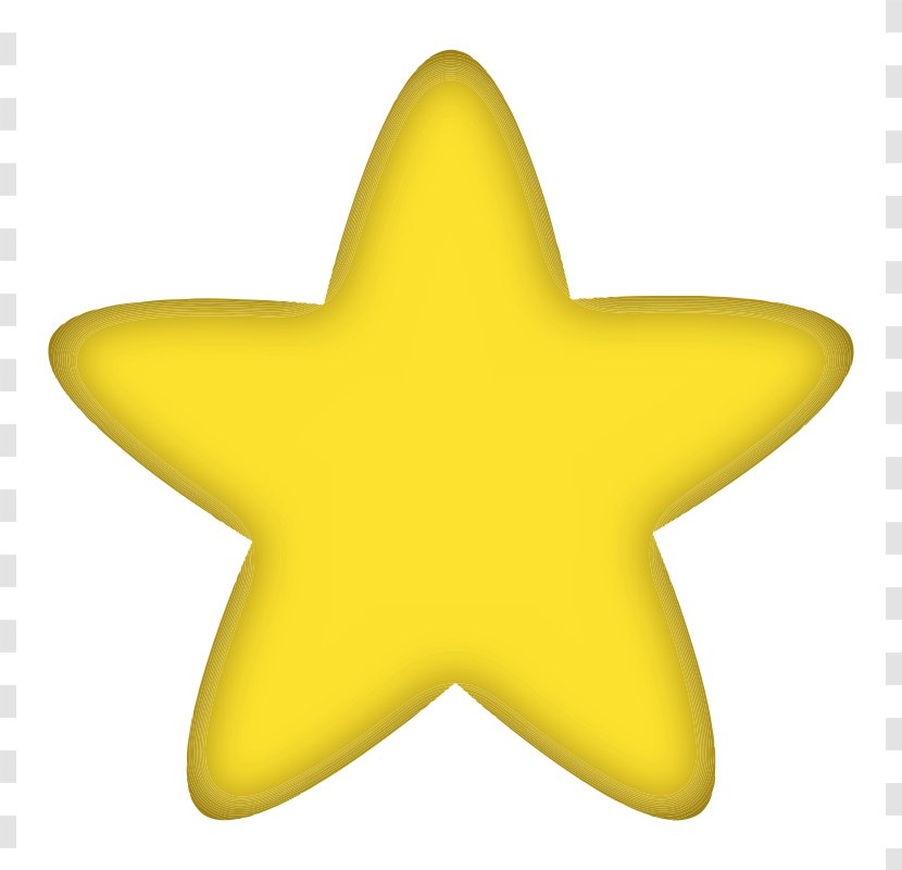 Yellow Pixabay Clip Art - Star - Free Stars Clipart Transparent PNG