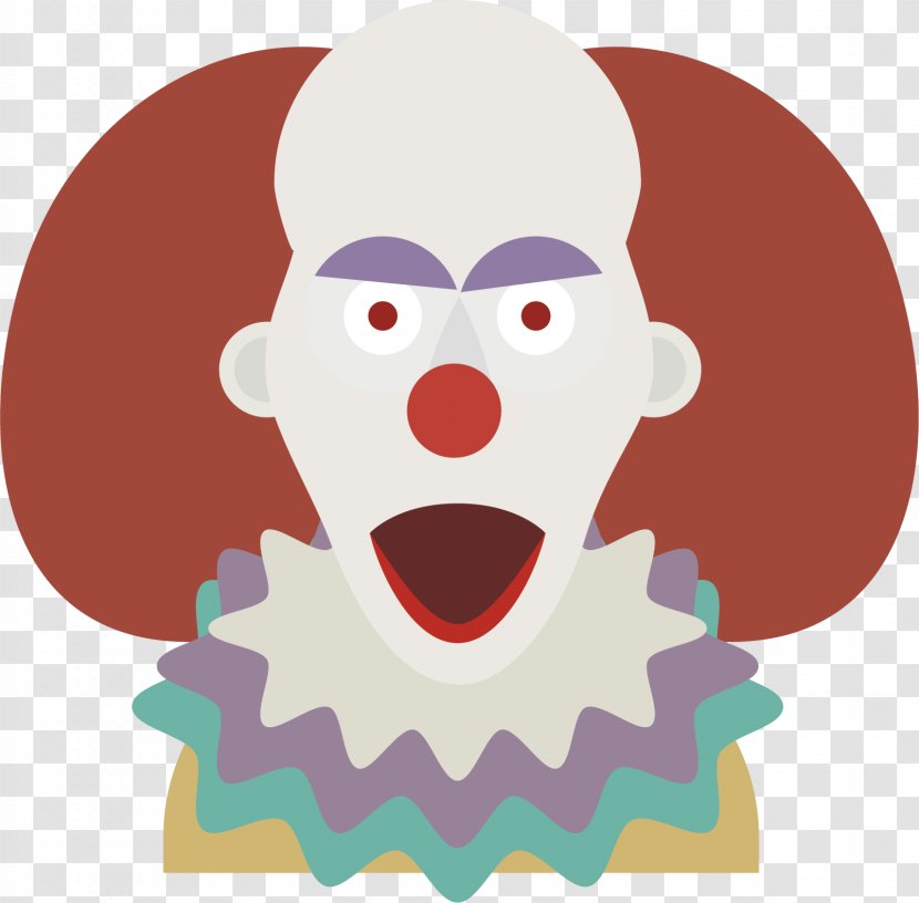 2016 Clown Sightings Horror Evil Cartoon Illustration - Frame - Vector Hand-painted Cute Transparent PNG