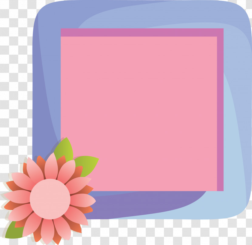 Flower Photo Frame Flower Frame Photo Frame Transparent PNG