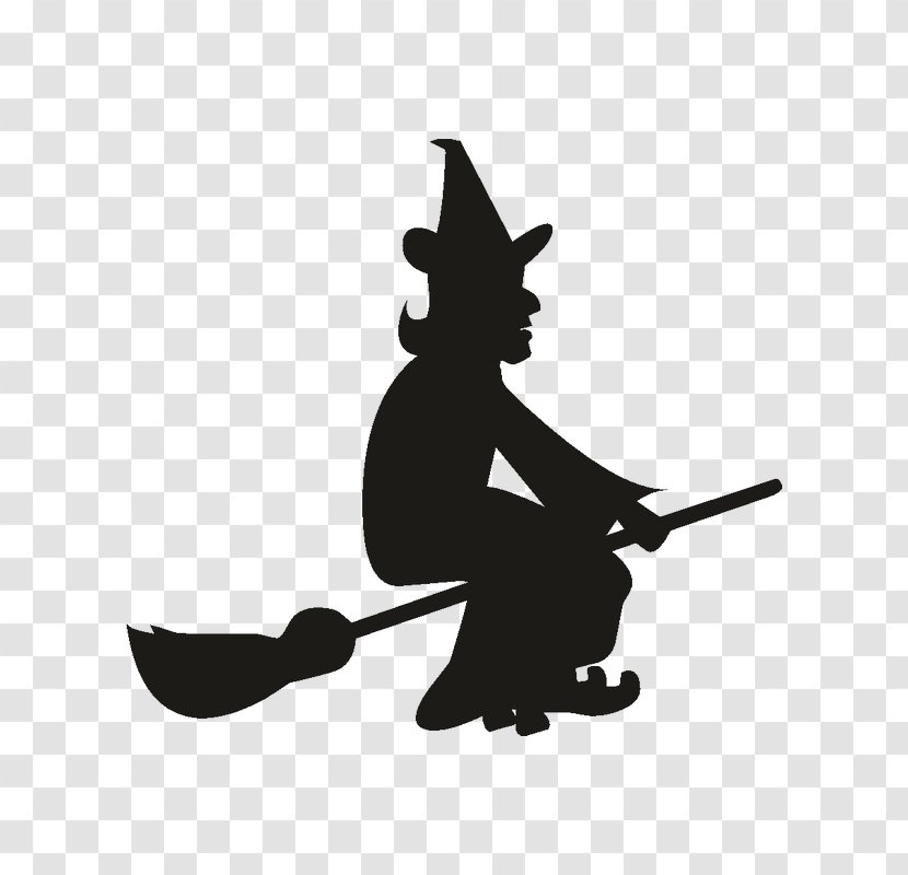 Halloween Cartoon Background - Broom Transparent PNG
