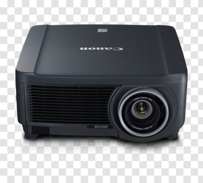 Multimedia Projectors Liquid Crystal On Silicon Canon WUX5000 WUXGA 5000 Lumen 1000:1 Contrast HDMI LCOS Projector Transparent PNG