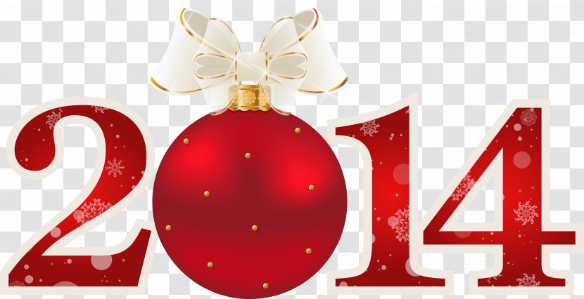 Christmas And Holiday Season New Year's Day Clip Art - Happy Year Transparent PNG