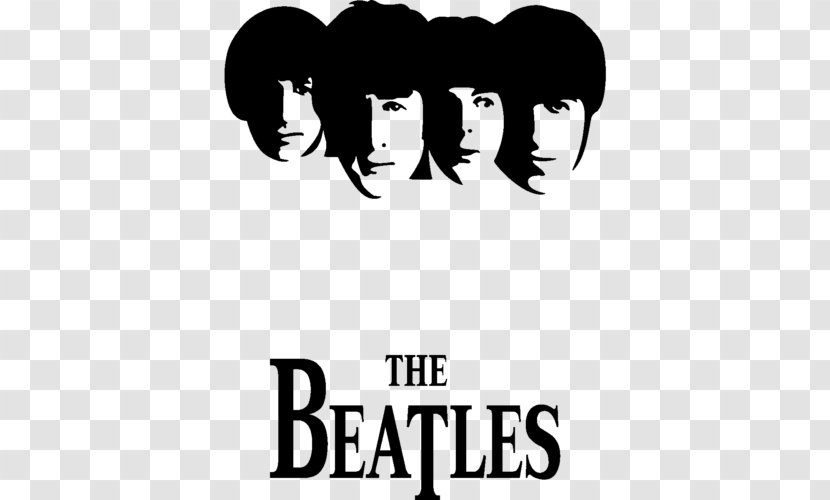 The Beatles Abbey Road Silhouette Stencil - Heart - Emblem Unique Transparent PNG