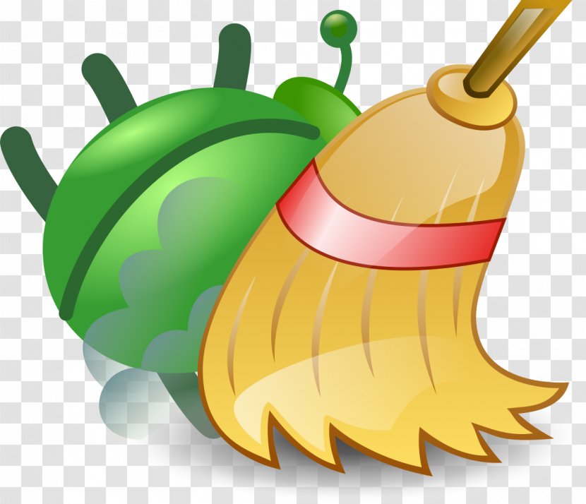Broom Cleaning Mop Floor Vacuum Cleaner - Vegetable - Bugs Transparent PNG