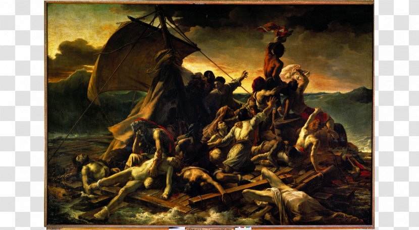 Musée Du Louvre The Raft Of Medusa French Frigate Méduse Museum Art - Painting Transparent PNG