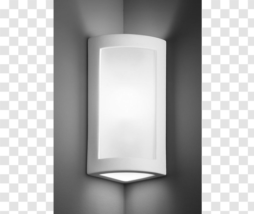 Sconce Light Fixture Ceramic Lighting - Rectangle - Design Transparent PNG