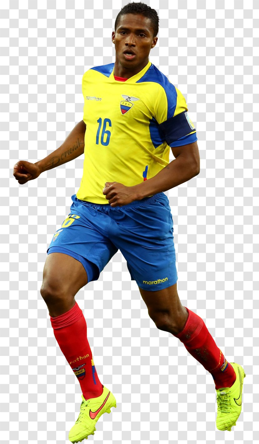 Antonio Valencia Ecuador National Football Team Player Transparent PNG