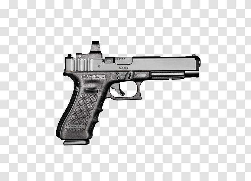 Glock 34 Ges.m.b.H. GLOCK 17 .40 S&W - Pistol - Gun Transparent PNG