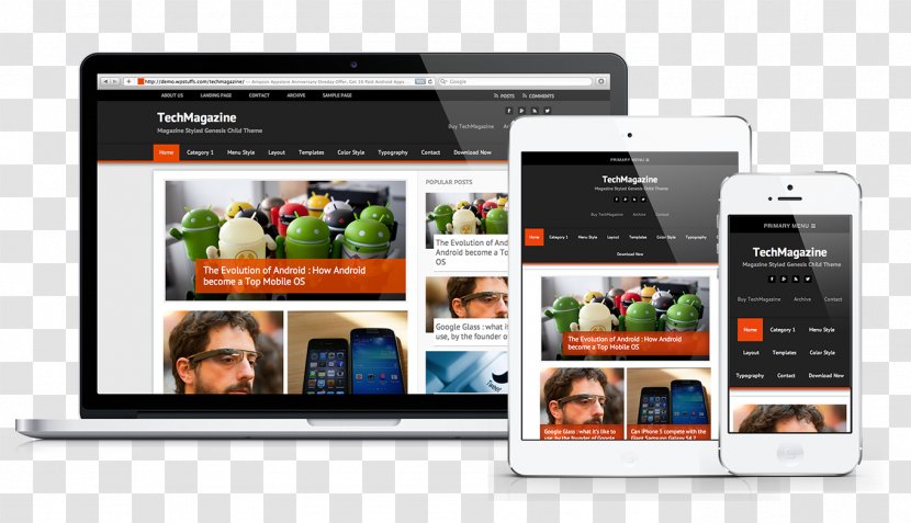 Responsive Web Design Development E-commerce - Multimedia Transparent PNG