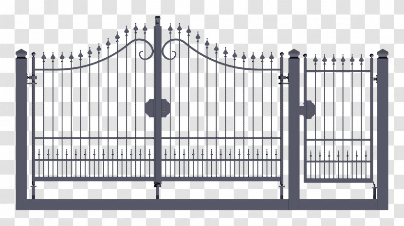 Gate Wrought Iron Window House - Cans Transparent PNG
