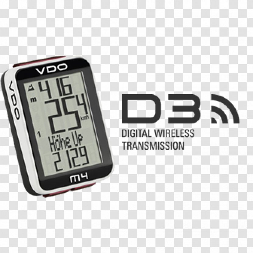 Bicycle Computers Wireless VDO - Cyclocomputer Transparent PNG