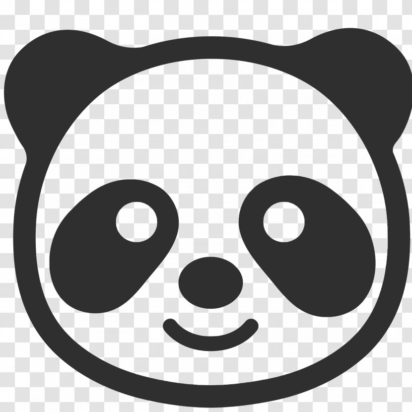 Giant Panda Emoji Android Clip Art - Facial Expression - Emojis Vector Transparent PNG