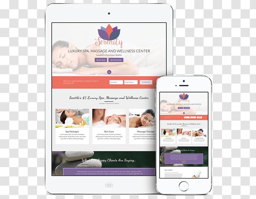 Web Page Display Advertising Brand Multimedia - Media - Spa Beauty And Wellness Centre Transparent PNG