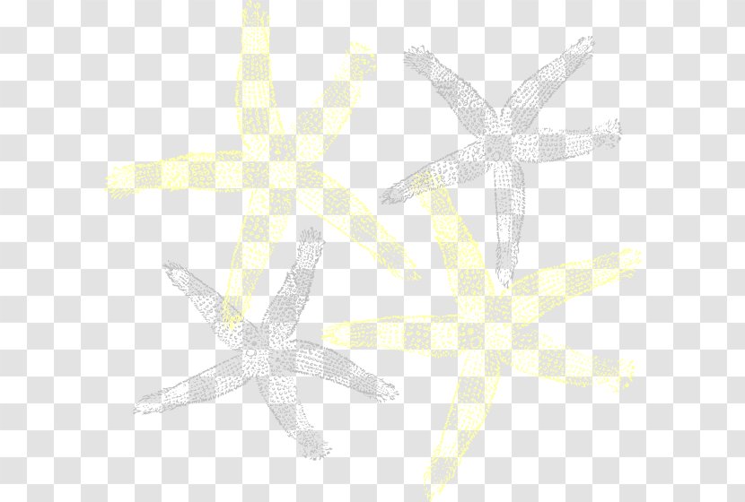 Starfish Clip Art - Yellow Transparent PNG