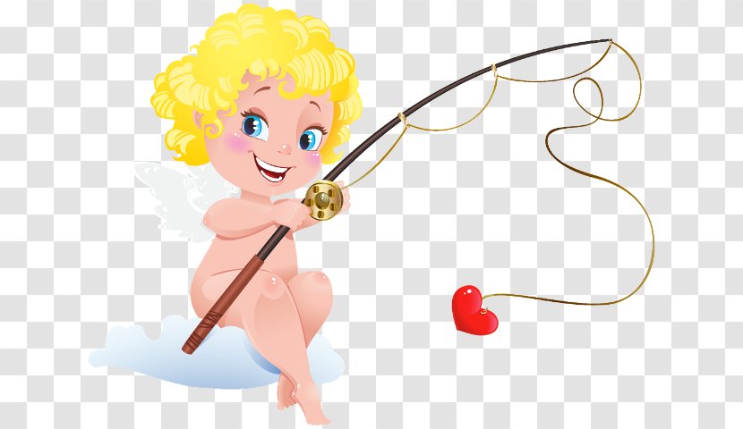 Cupid Valentine's Day Clip Art - Heart Transparent PNG