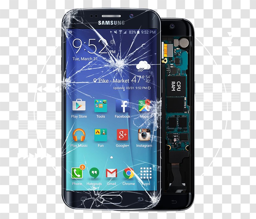 Samsung Galaxy S6 Edge S7 Computer Monitors Display Device - Touchscreen Transparent PNG