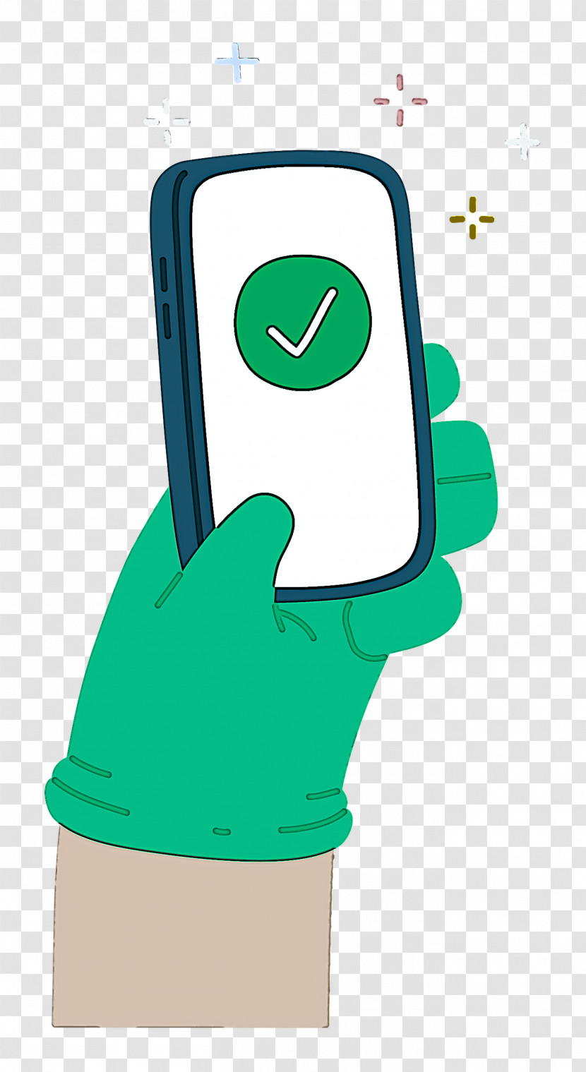 Phone Checkmark Hand Transparent PNG