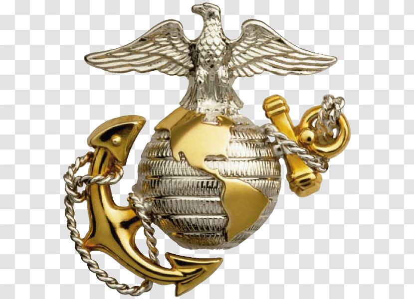 Eagle, Globe, And Anchor United States Marine Corps Of America - Globe Transparent PNG