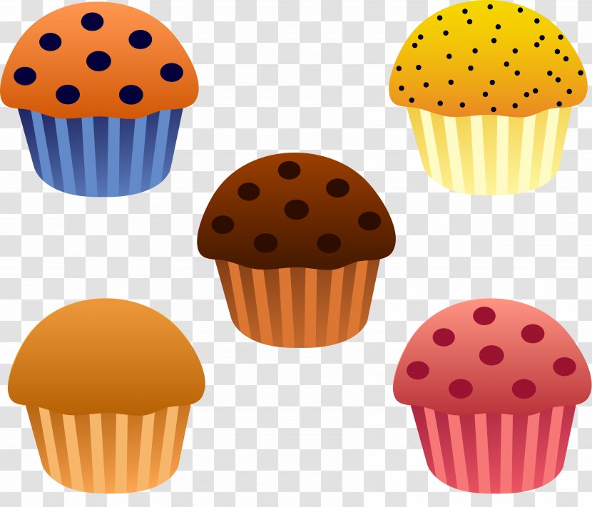 Muffin Bakery Breakfast Chocolate Cake Clip Art - Blueberry - Pumpkin Cliparts Transparent PNG