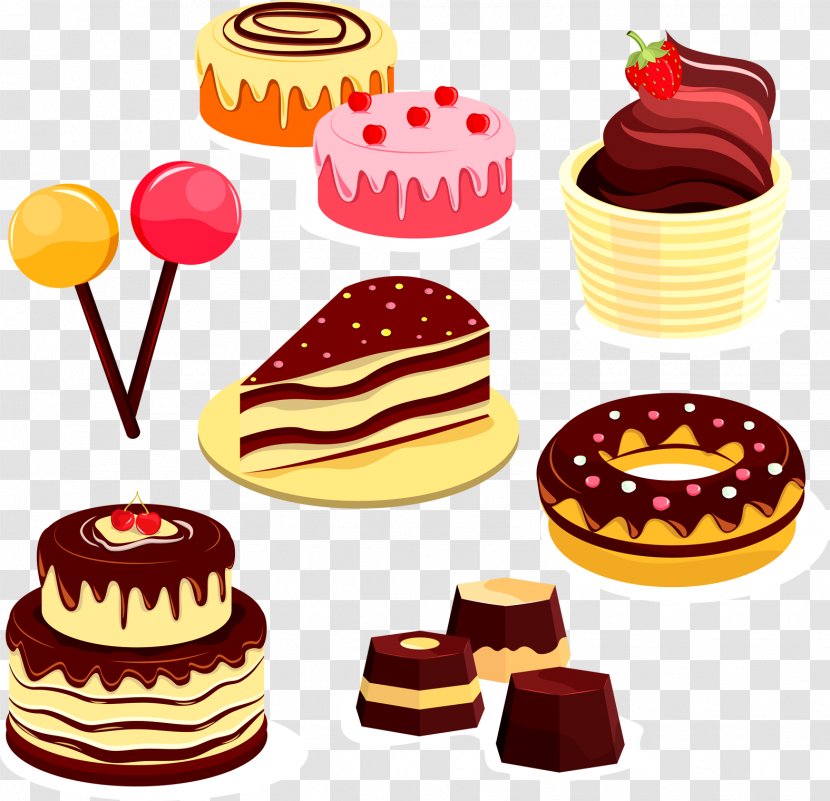 Clip Art Confectionery Cupcake Dessert - Birthday Cake - Candy Transparent PNG