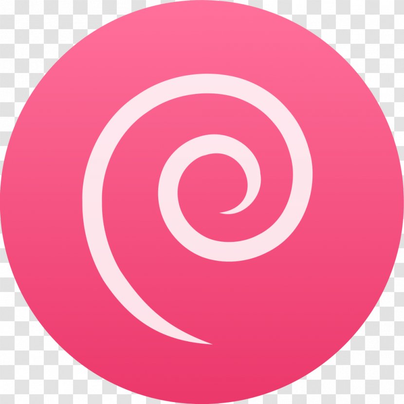 Debian GNU/Linux Logo Clip Art - Magenta - Linux Transparent PNG