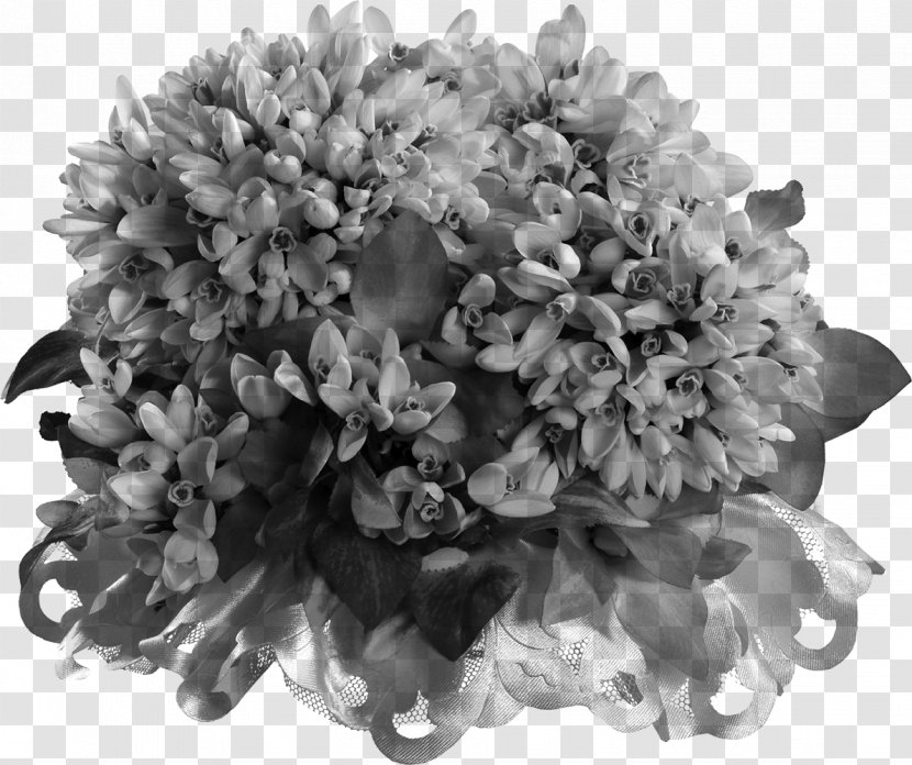 Flower Bouquet Desktop Wallpaper - Monochrome Photography Transparent PNG