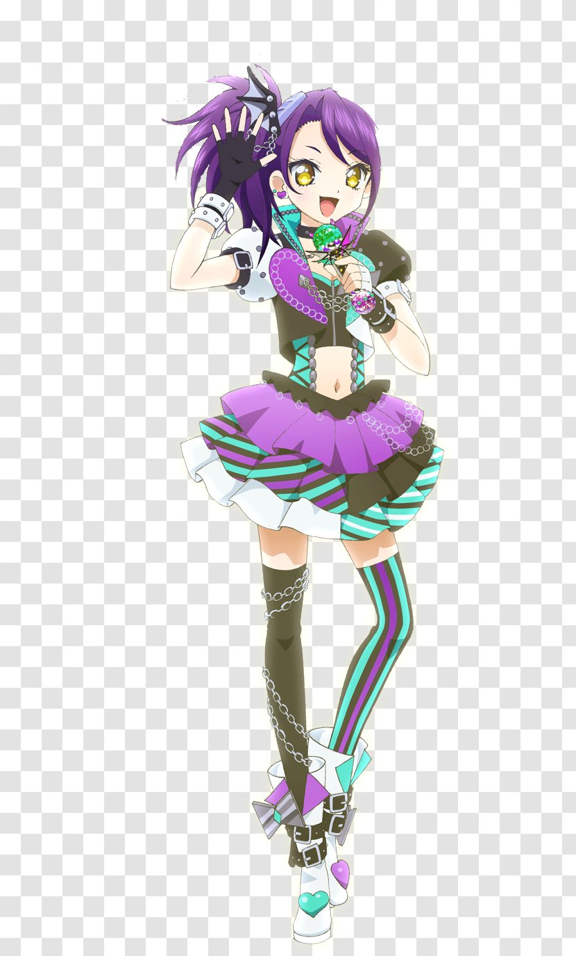 PriPara Pretty Rhythm Sophy Hōjō Rendering - Watercolor - Frame Transparent PNG