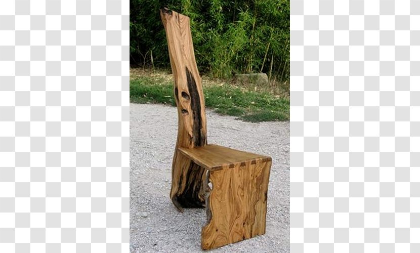 Chair Bench Garden Furniture - Lumber Transparent PNG