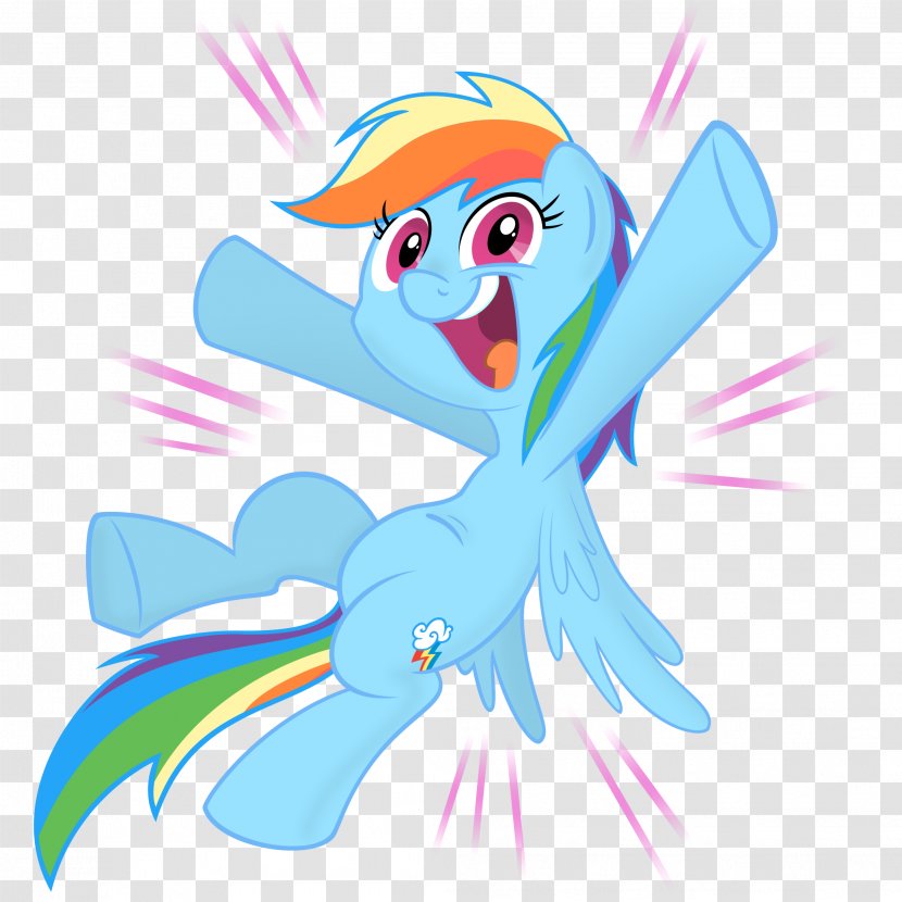 Rainbow Dash Derpy Hooves My Little Pony Happiness - Flower Transparent PNG