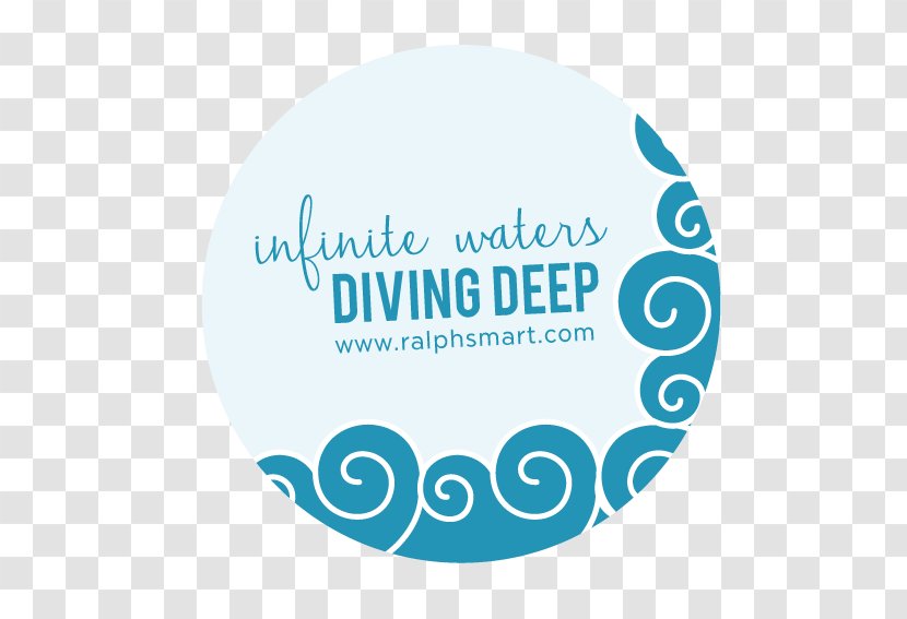 Infinite Waters (Diving Deep) Psychologist Logo Author Design - Frame - Dive Deep Conversations Transparent PNG