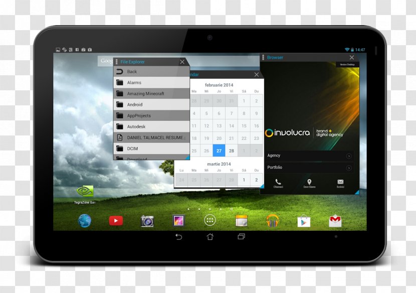 Tablet Computers Computer Program Are You Tired? Android Multitasking - Mobile Device Transparent PNG