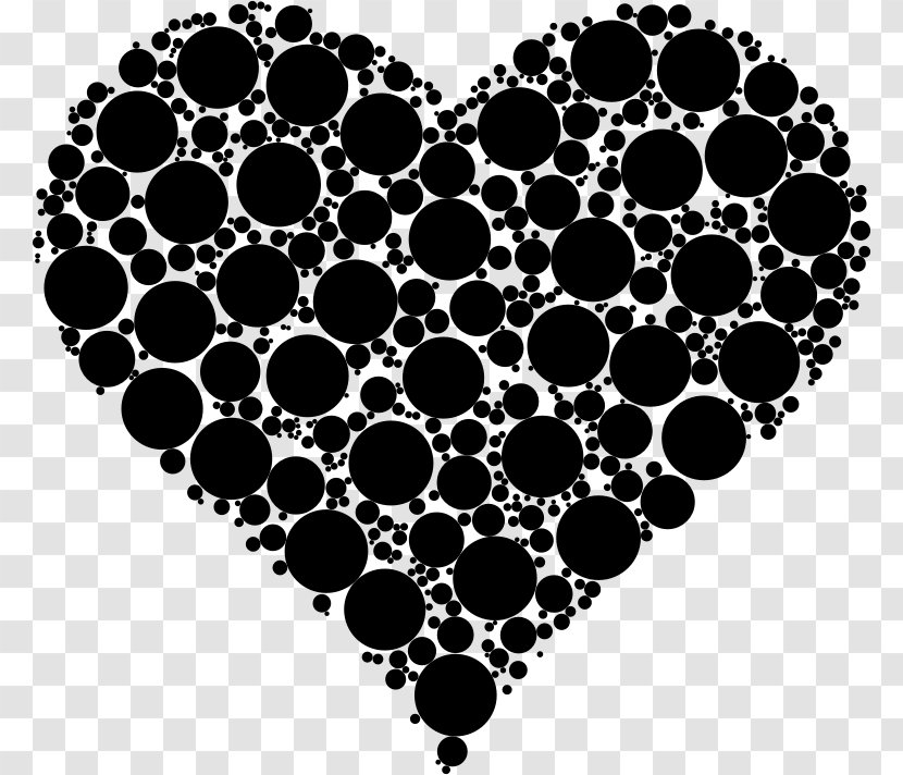 Heart Circle Shape Clip Art - Frame Transparent PNG