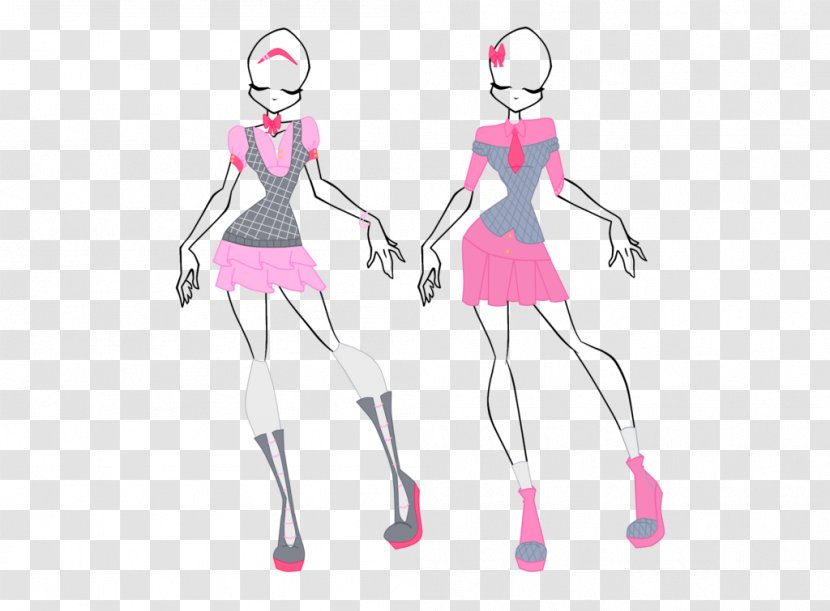 Cartoon Costume Pink M Character - Tree - School Uniform Transparent PNG