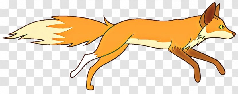 Red Fox Clip Art Fauna Snout Pet - Orange - Wildlife Transparent PNG