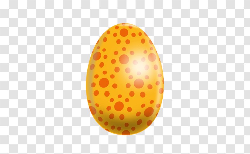 Easter Bunny Egg Orange - Pascoa Transparent PNG