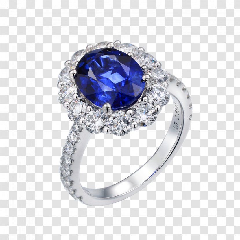Sapphire Earring Jewellery Tanzanite - Ring - Marriage Proposal Transparent PNG