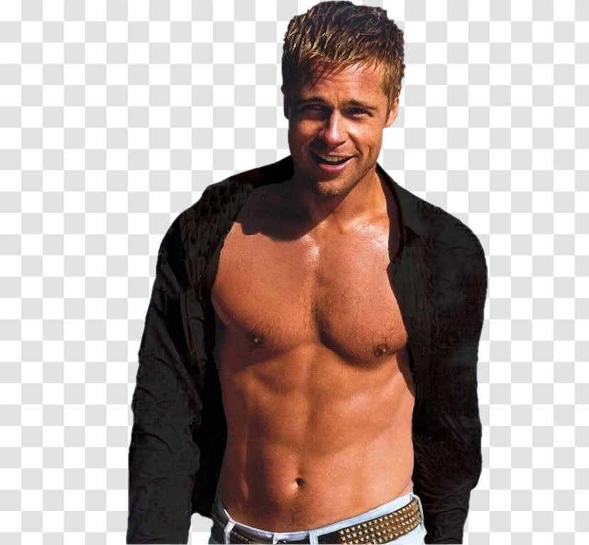 Brad Pitt Fight Club Hollywood Actor Sexiest Man Alive - Frame Transparent PNG