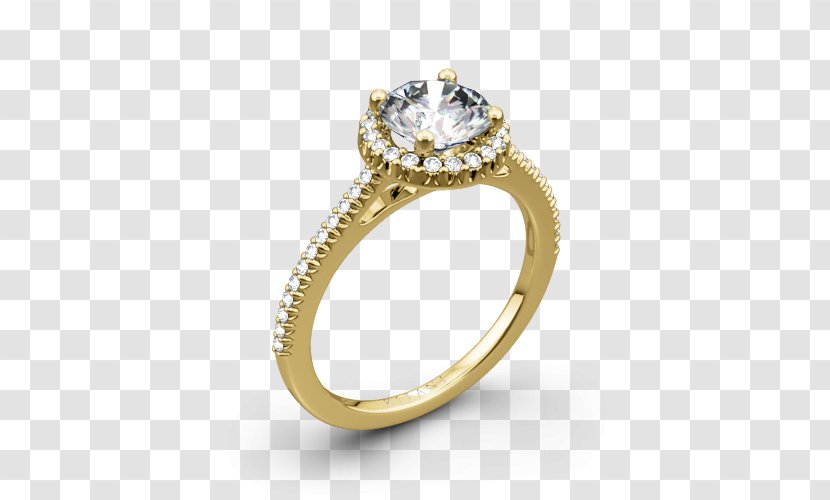 Engagement Ring Diamond Solitaire - Brilliant Transparent PNG