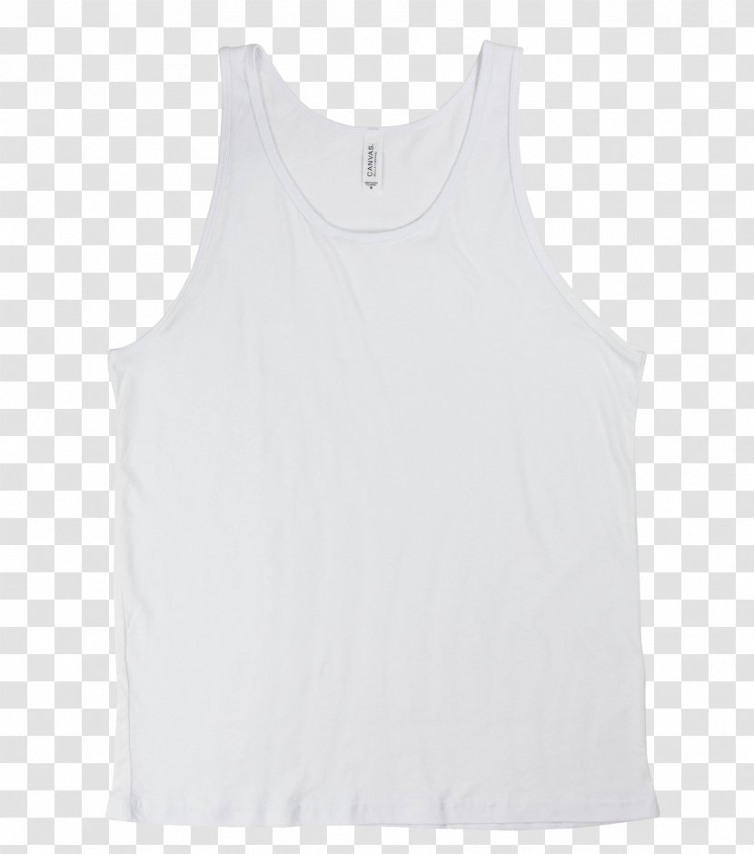 Gilets Undershirt Sleeveless Shirt Neck - Outerwear - White Tank Top Transparent PNG