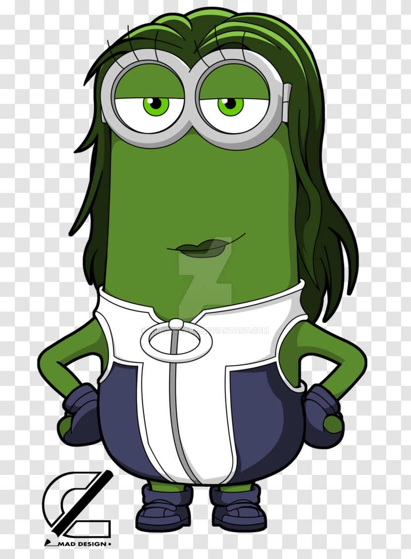 Cartoon Clip Art - Character - She Hulk Transparent PNG