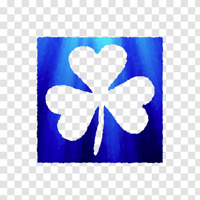 Cobalt Blue Symbol - Heart Transparent PNG