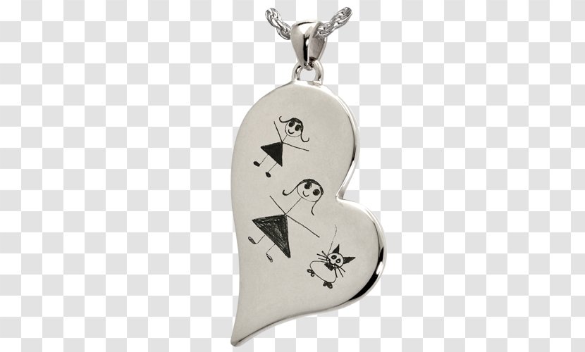 Engraving Pendant Jewellery Necklace Silver - Drawing Transparent PNG